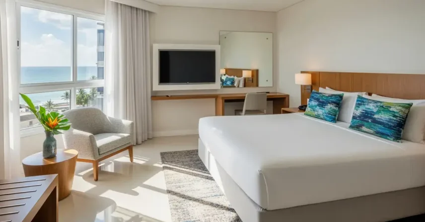 Os 3 melhores hotéis em Recife